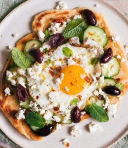 Le Flatbread à la grecque