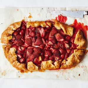 Galette aux fruits rouges