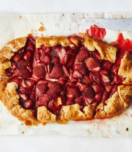 Galette aux fruits rouges