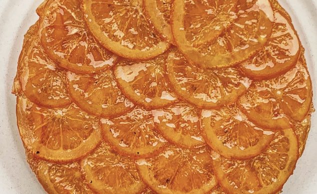 Gâteau aux oranges confites