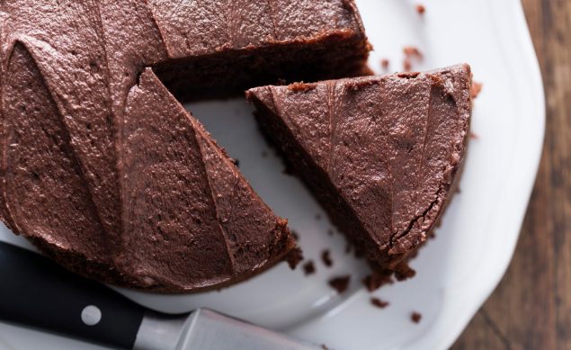 Gâteau au chocolat sans cuisson