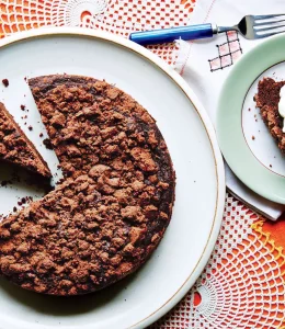 Gâteau miettes chocolatées