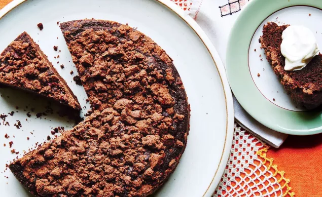 Gâteau miettes chocolatées
