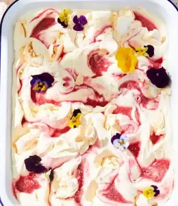 Glace fraise Jamie Oliver