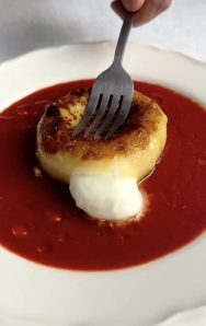 Gnocchi géant à la mozzarella