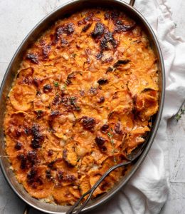 Gratin de patates douces