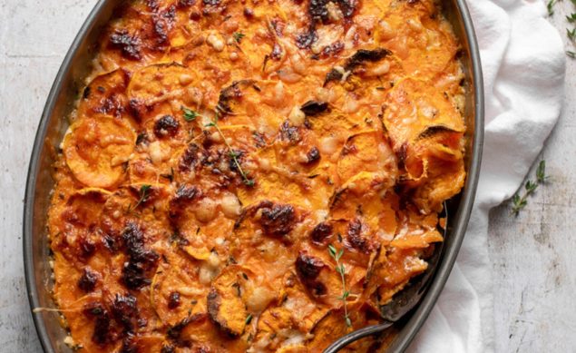 Gratin de patates douces