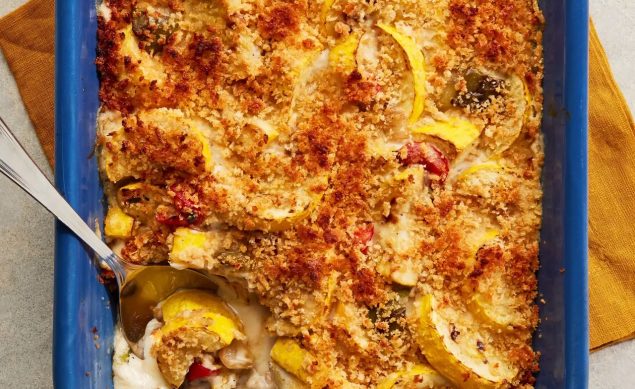 Gratin de courgettes façon mille feuilles