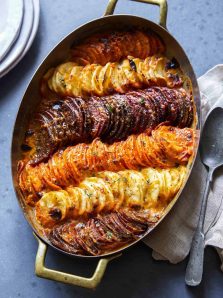 Gratin de légumes au fromage