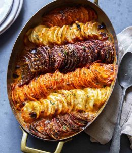 Gratin de légumes au fromage