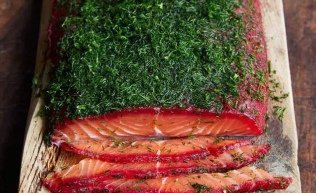 Gravlax de Jamie Oliver