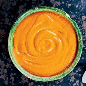 Compote miel rhubarbe