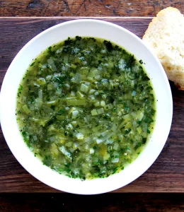 Sauce vierge poireaux de Perla Servan Schreiber