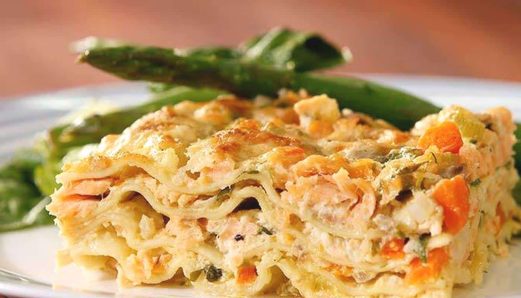 Lasagnes au saumon