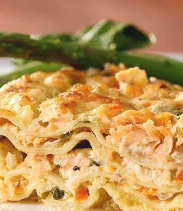 Lasagnes au saumon