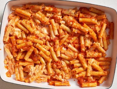 Les ziti à la napolitaine