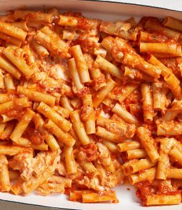 Les ziti à la napolitaine