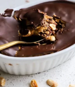 Overnight oat caramel chocolat