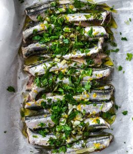 Papillotes d’anchois