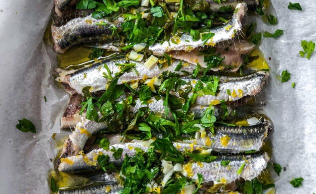 Papillotes d’anchois