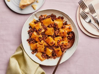 Pâtes merguez