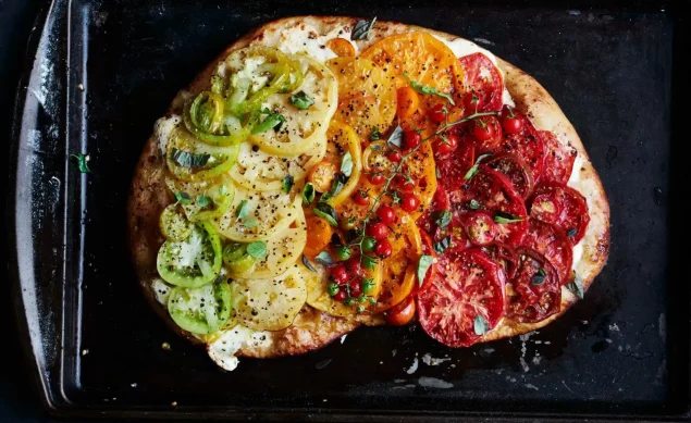 La pizza au barbecue