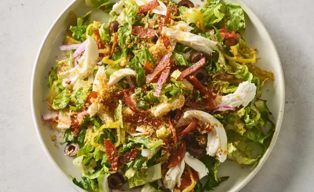 Pizza salade