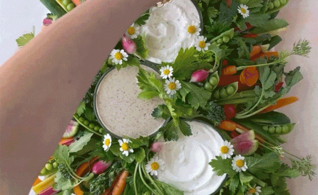 Planche crudités