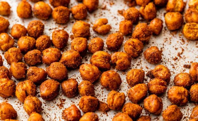 Pois chiches grillés