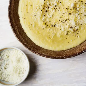 Polenta Cacio e Pepe