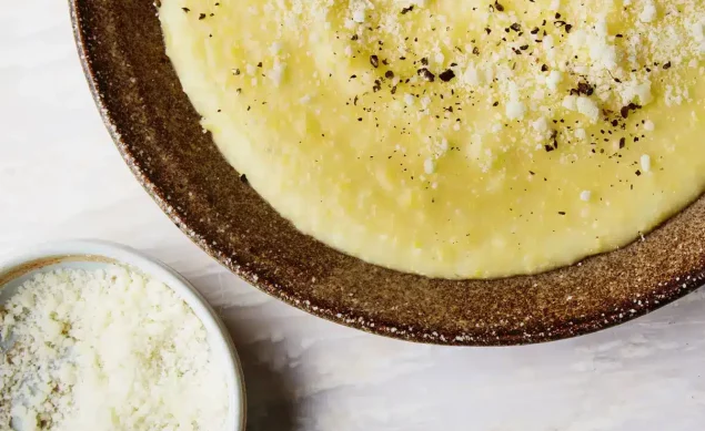Polenta Cacio e Pepe