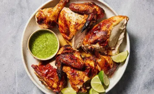Poulet épicé yaourt grec