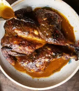 Poulet mariné Ottolenghi