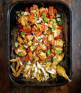 Poulet Panzanella Jamie Oliver