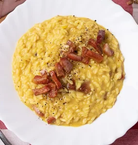 Risotto alla carbonara