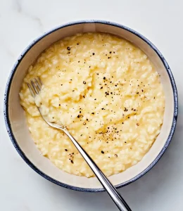 Risotto cacio el pepe Massimo Bottura