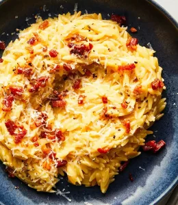 Risotto carbonara