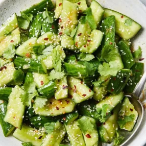Salade concombre
