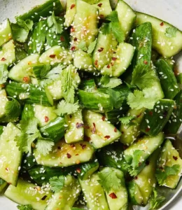 Salade concombre