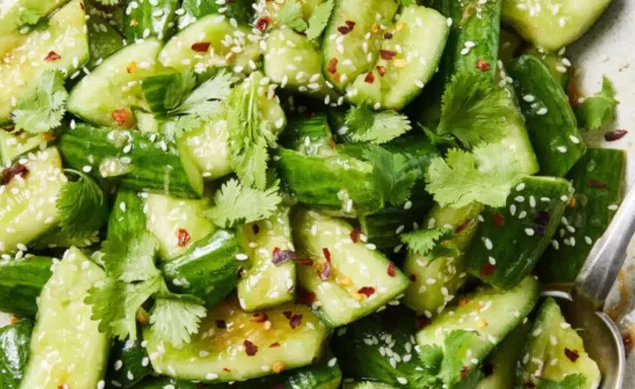 Salade concombre