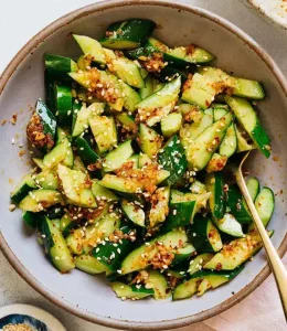 Salade concombres
