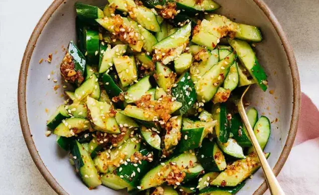 Salade concombres