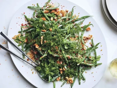 Salade haricots verts Ottolenghi