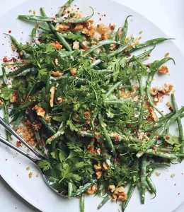 Salade d’haricots verts d’Ottolenghi