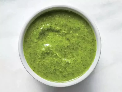 Sauce coriandre et miel Ottolenghi