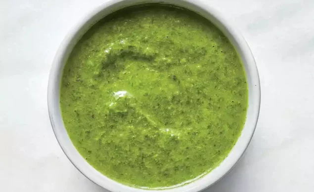 Sauce coriandre et miel