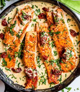 Saumon à la poêle