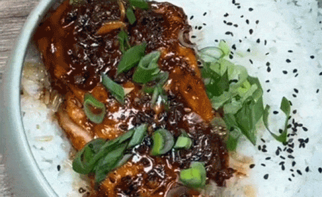 Saumon Teriyaki