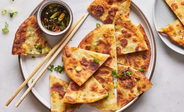 Scallion pancakes