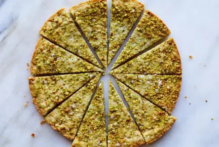 Shortbread salé pistache